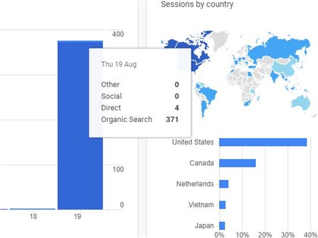 קניית תנועה אורגנית מגוגל
